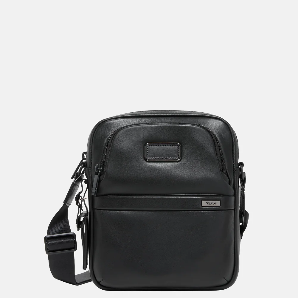Tumi Alpha medium crossbody tas M black bij Duifhuizen