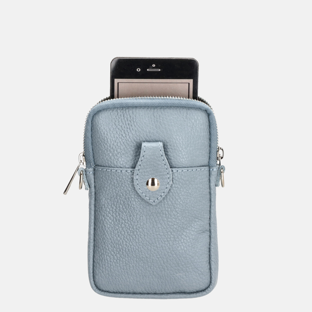 Charm London Elisa telefoontas  lichtblauw bij Duifhuizen