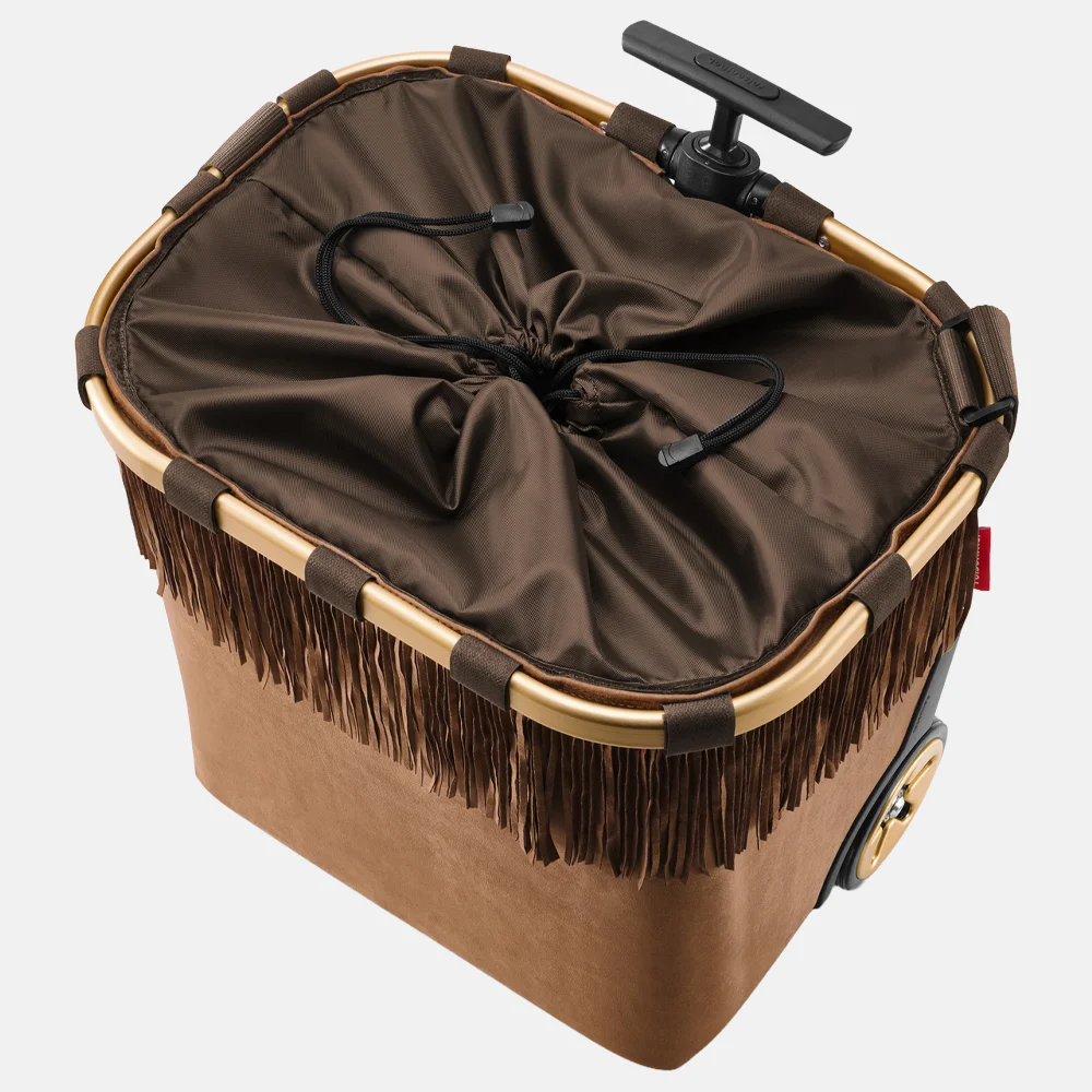 Reisenthel Western boodschappentrolley franjes cognac bij Duifhuizen