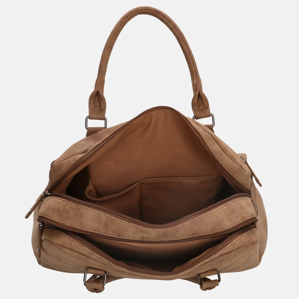 Enrico Benetti Ardèche shopper 13 inch camel bij Duifhuizen