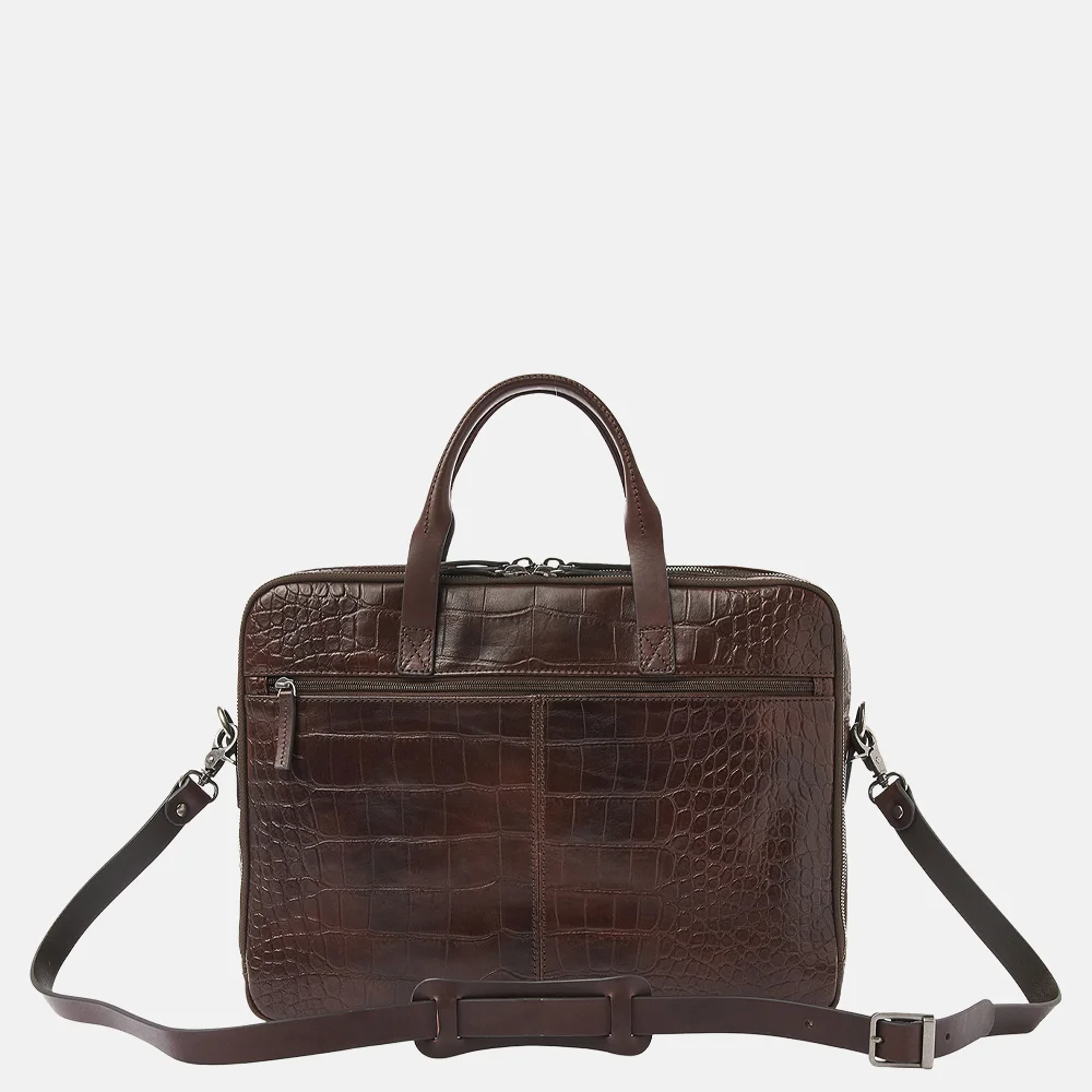 Castelijn en Beerens Rien laptoptas 15 inch mocca bij Duifhuizen