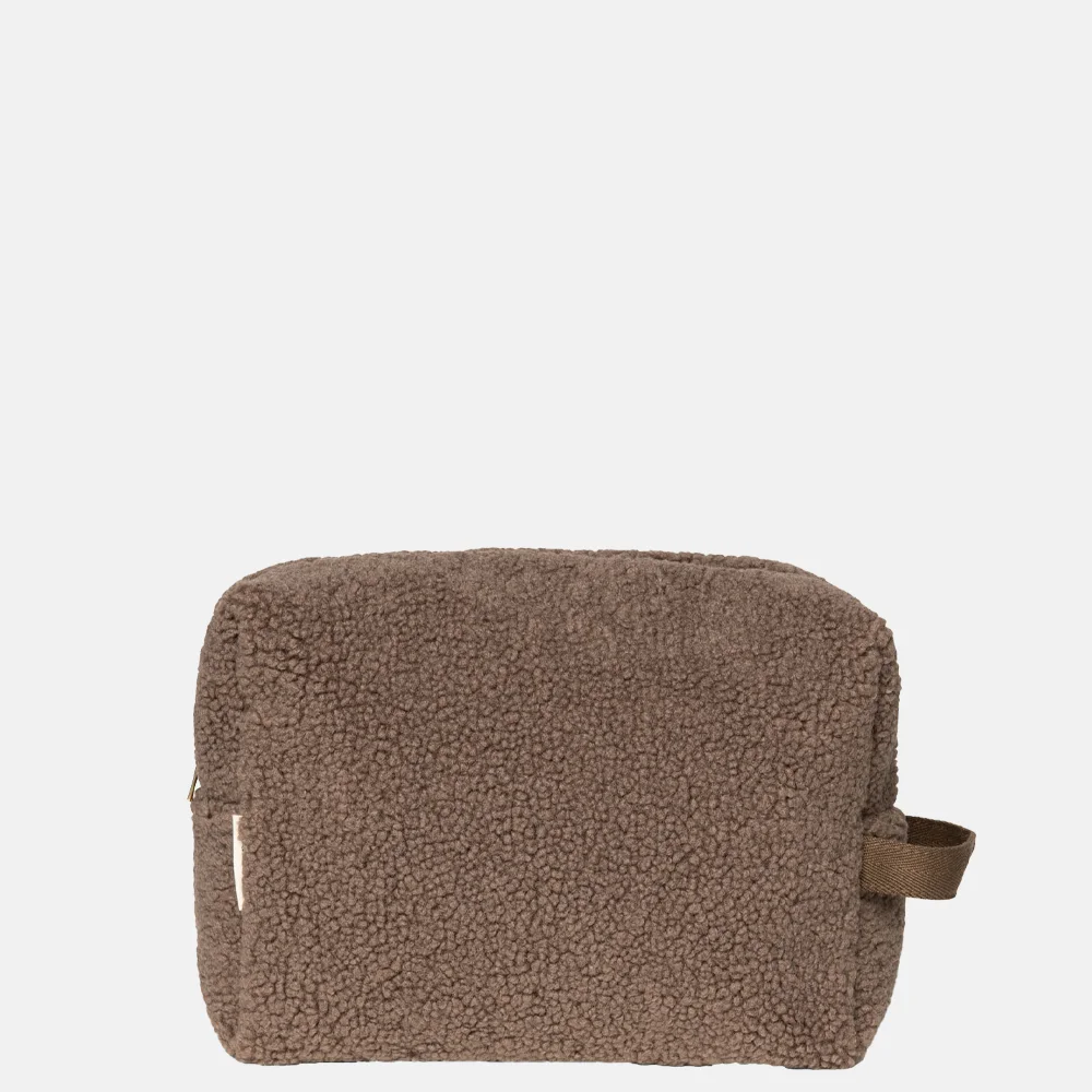 Studio Noos Teddy toilettas L brown bij Duifhuizen