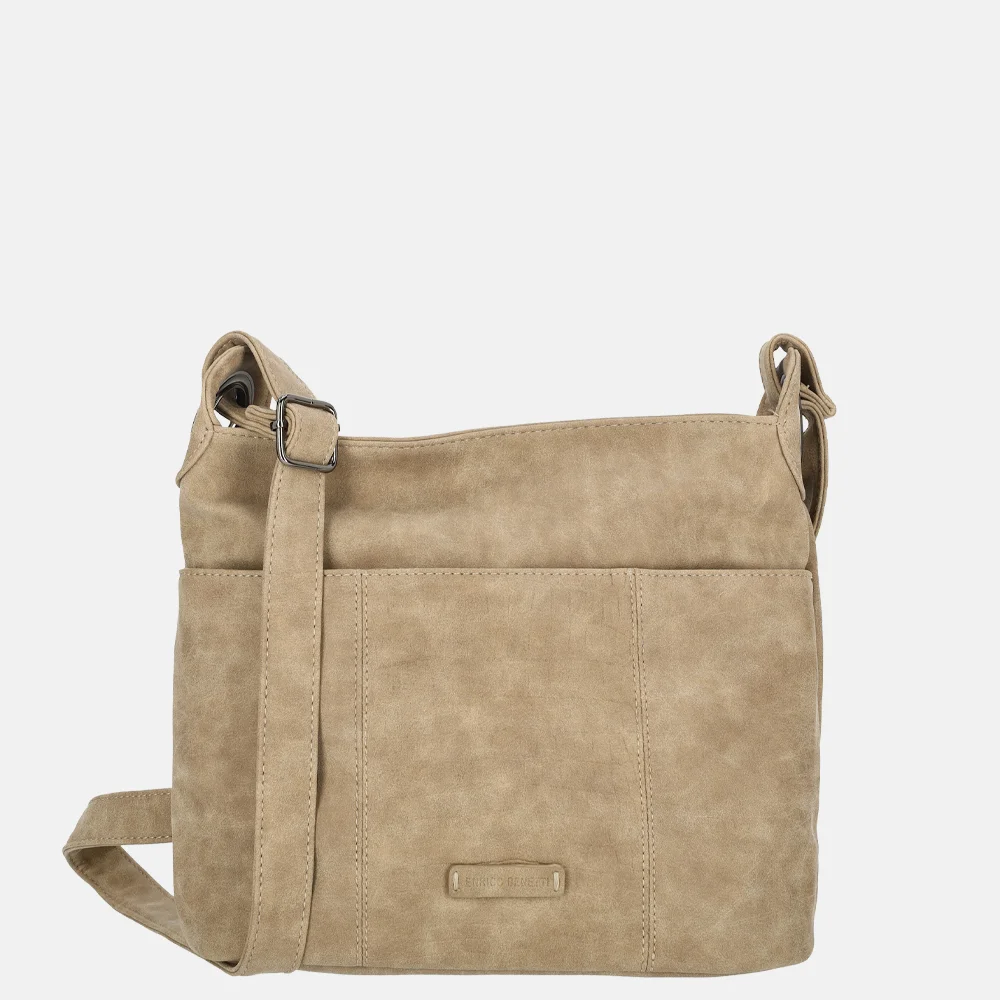 Enrico Benetti Josie crossbody tas middentaupe