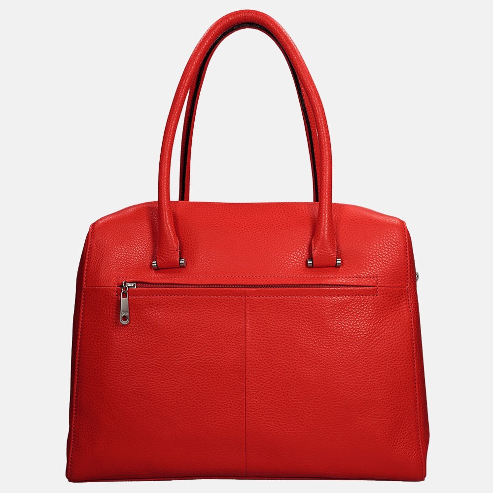 GiGi Fratelli Romance Business shopper 13.3  inch red bij Duifhuizen