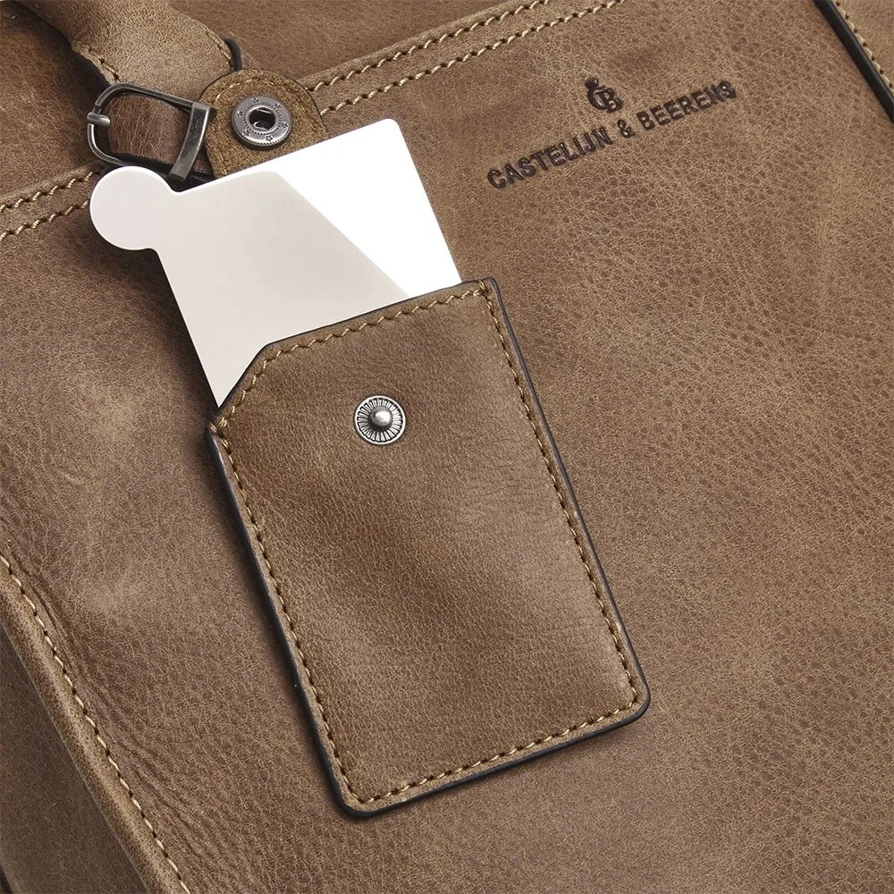 Castelijn en Beerens Carisma laptoptas 15.6 inch cognac bij Duifhuizen