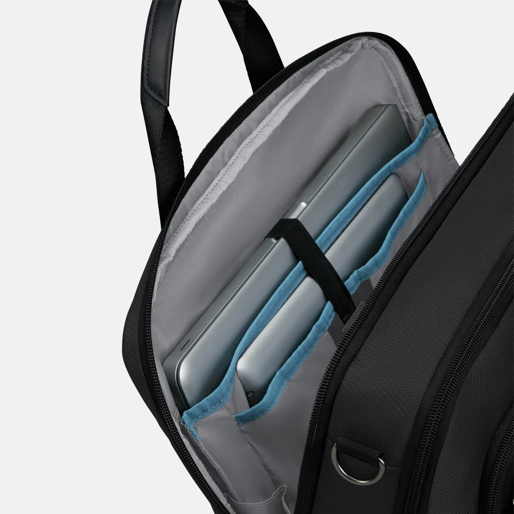Samsonite Evosight laptoptas 15 inch black bij Duifhuizen