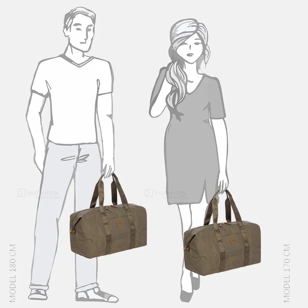 Bric's X-Bag Holdall weekendtas nut bij Duifhuizen