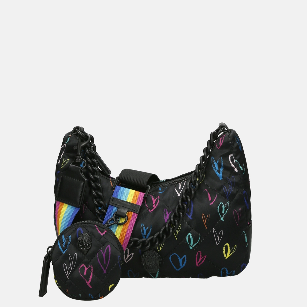 Kurt Geiger Recycled Multi schoudertas black/other nylon bij Duifhuizen