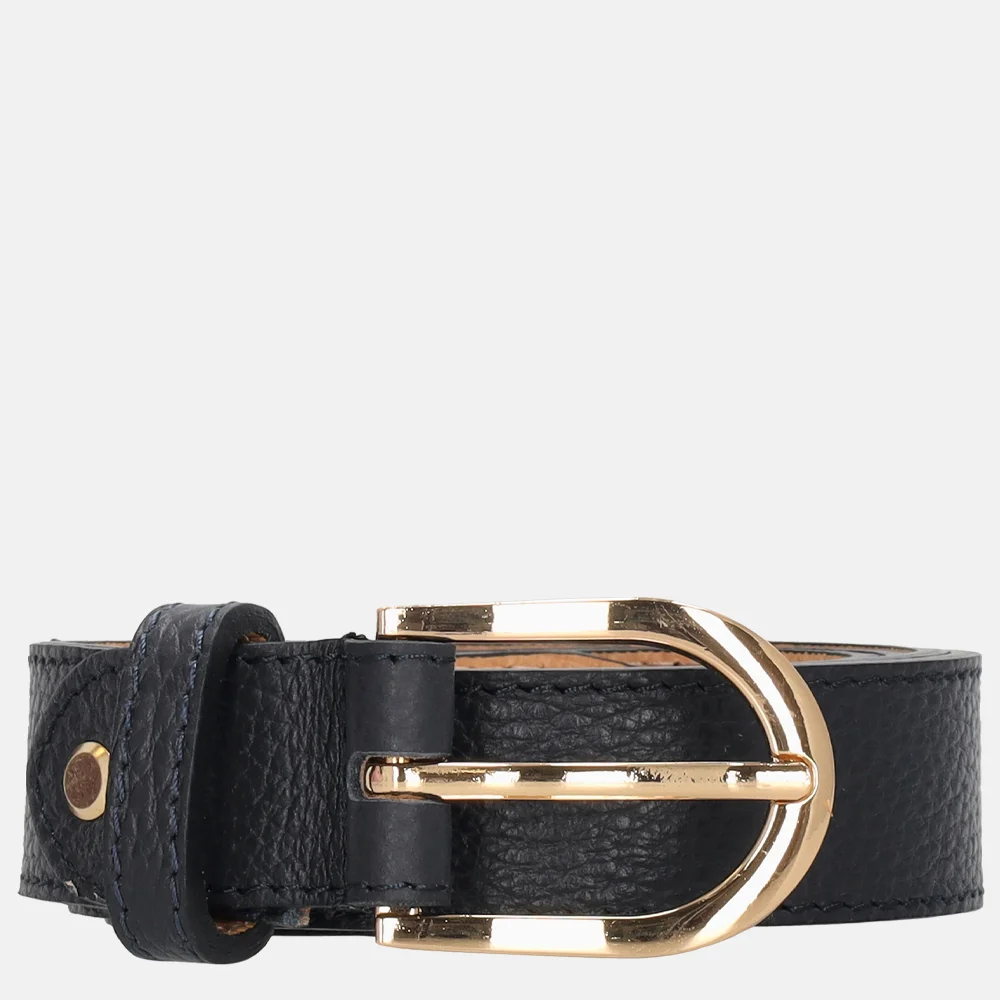 Charm London Anna Belt riem 2,5 cm blauw bij Duifhuizen