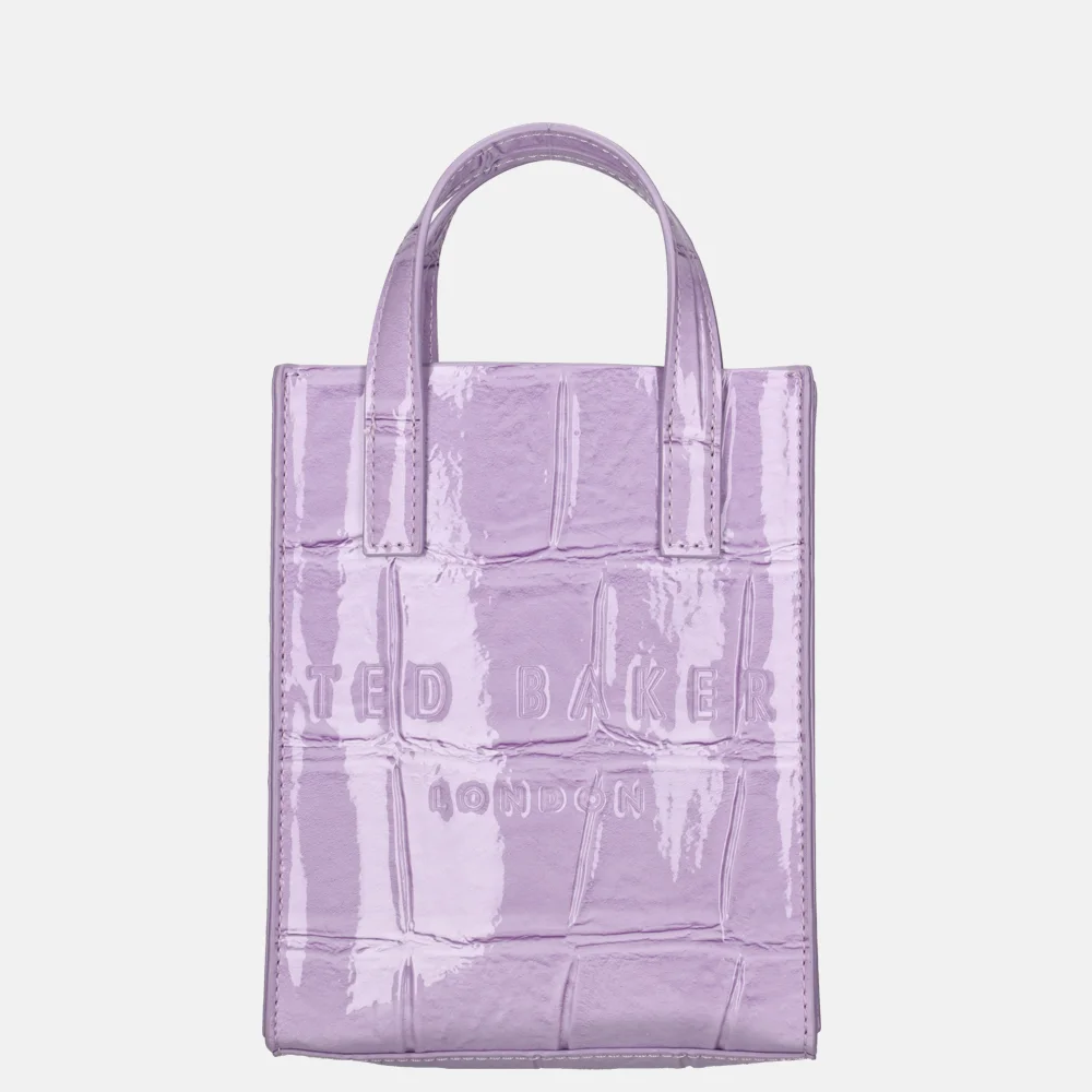 Ted Baker Gatocon crossbody tas XS lilac bij Duifhuizen