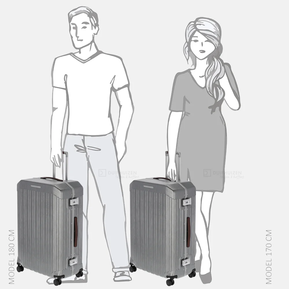 Piquadro reiskoffer 68 cm ncu nero bij Duifhuizen