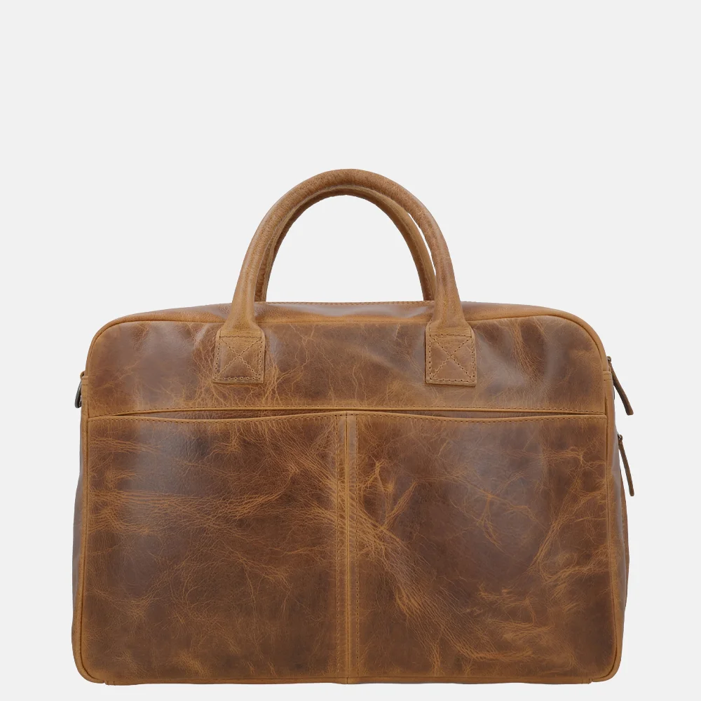 Hide & Stitches Nevajo Next luiertas cognac bij Duifhuizen