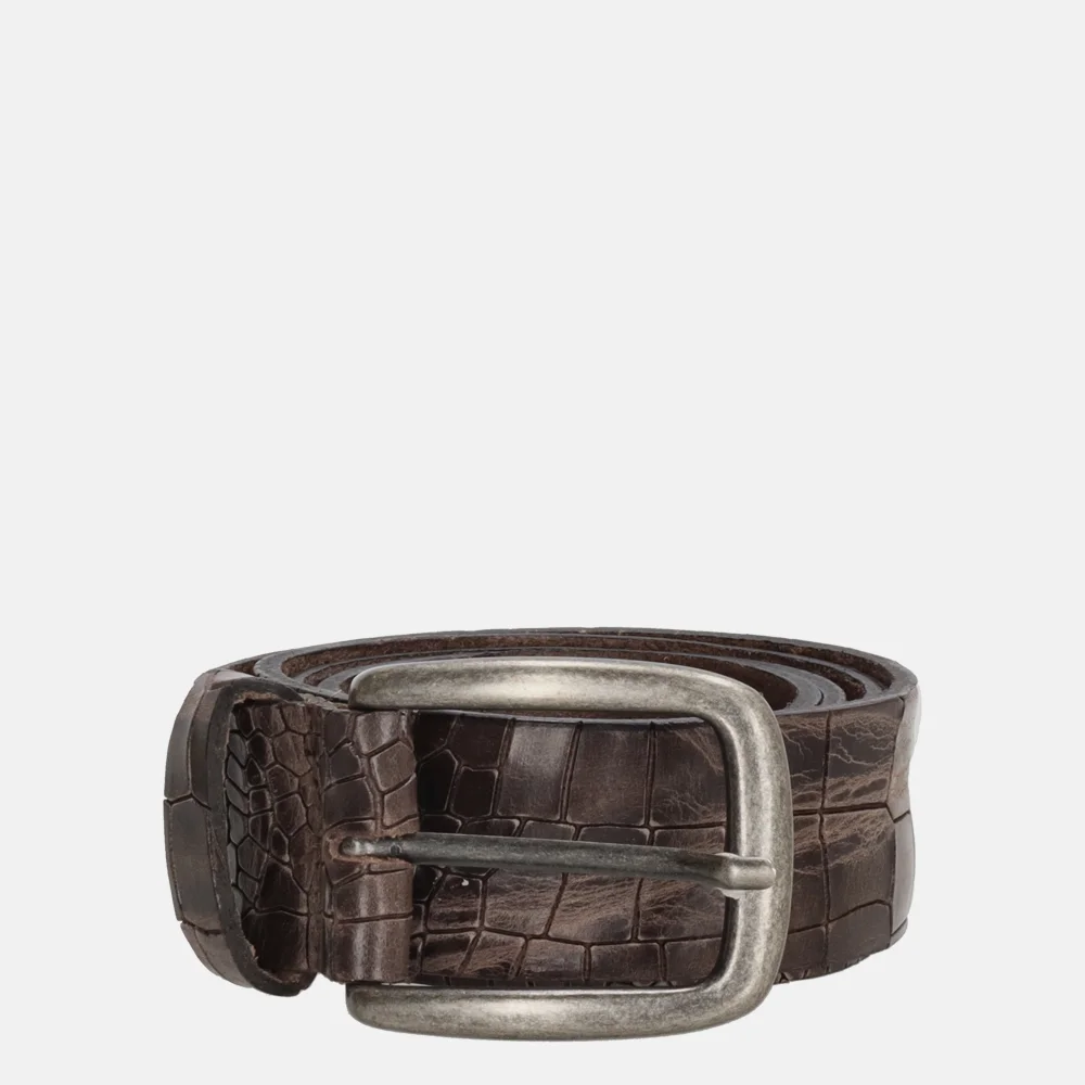 DD Exclusive riem 4 cm donkerbruin