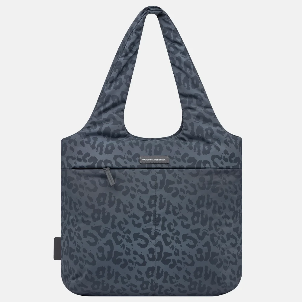 Kapten & Son Skara Cloud shopper 14 inch dark grey leo bij Duifhuizen