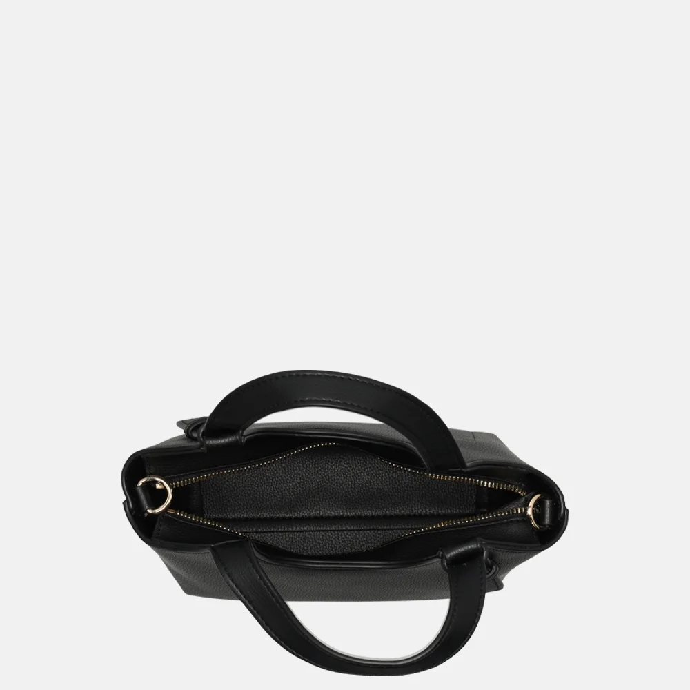 Tommy Hilfiger logo mini tote handtas black bij Duifhuizen