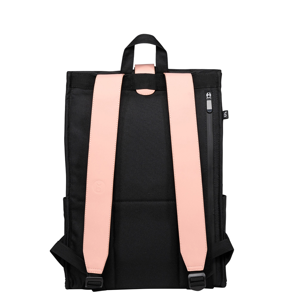 Bold Banana Roll Top rugzak 15.6 inch black rose bij Duifhuizen