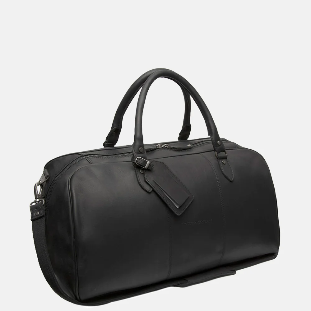 Chesterfield William weekendtas M black bij Duifhuizen