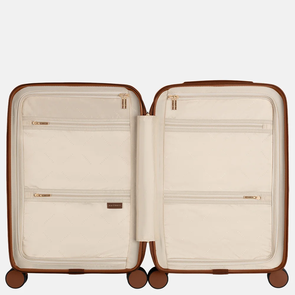 SUITSUIT Serenity handbagage koffer 55 cm caramel cafe bij Duifhuizen