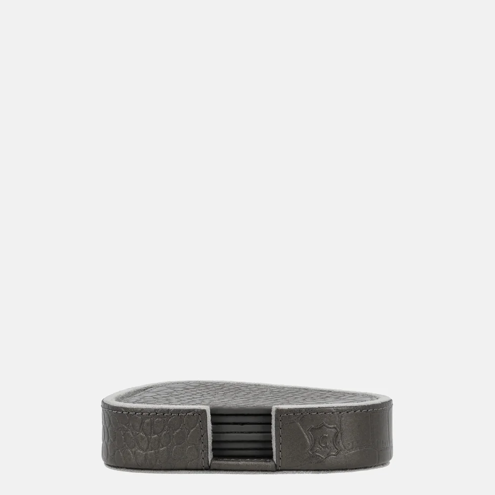 Chamada leren onderzetters croco organisch gun