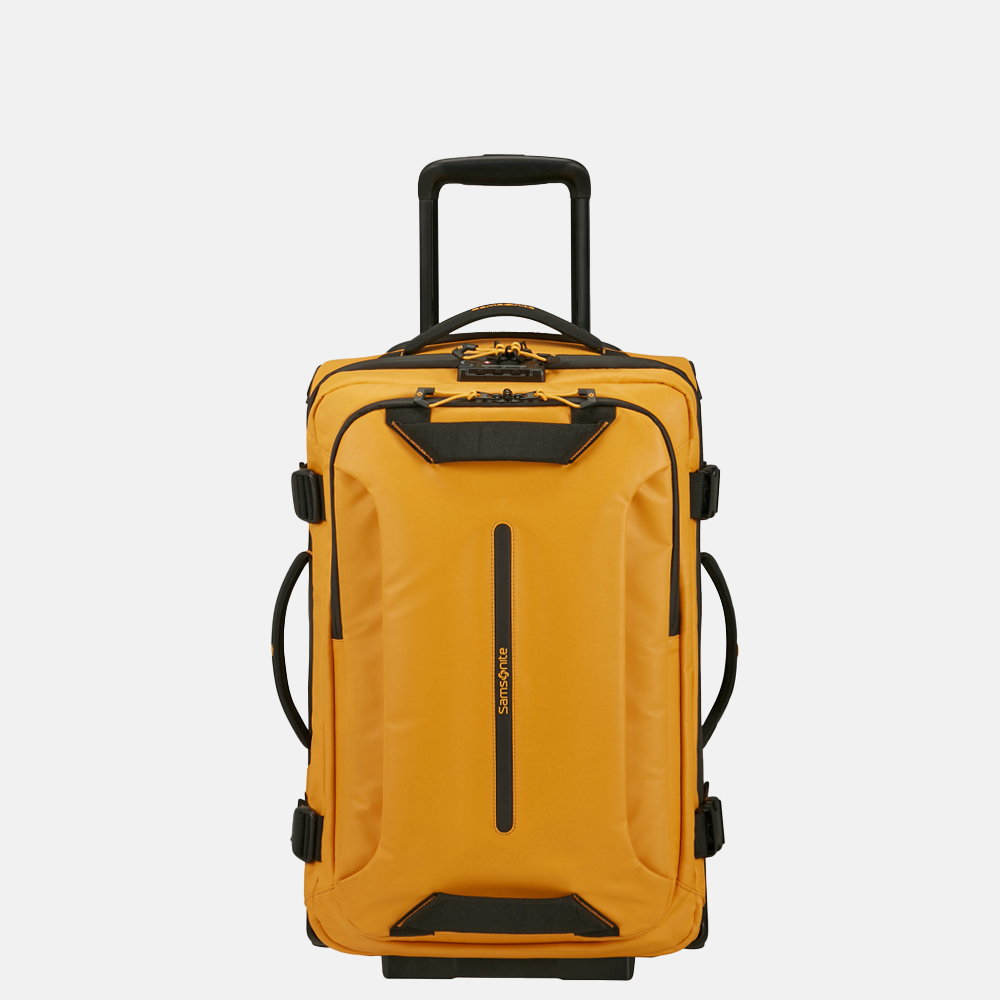 Samsonite Ecodiver reistas op wielen 55 cm yellow bij Duifhuizen