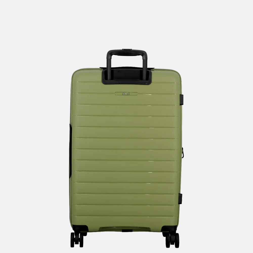 Jump Striper reiskoffer 66 cm expandable light green bij Duifhuizen