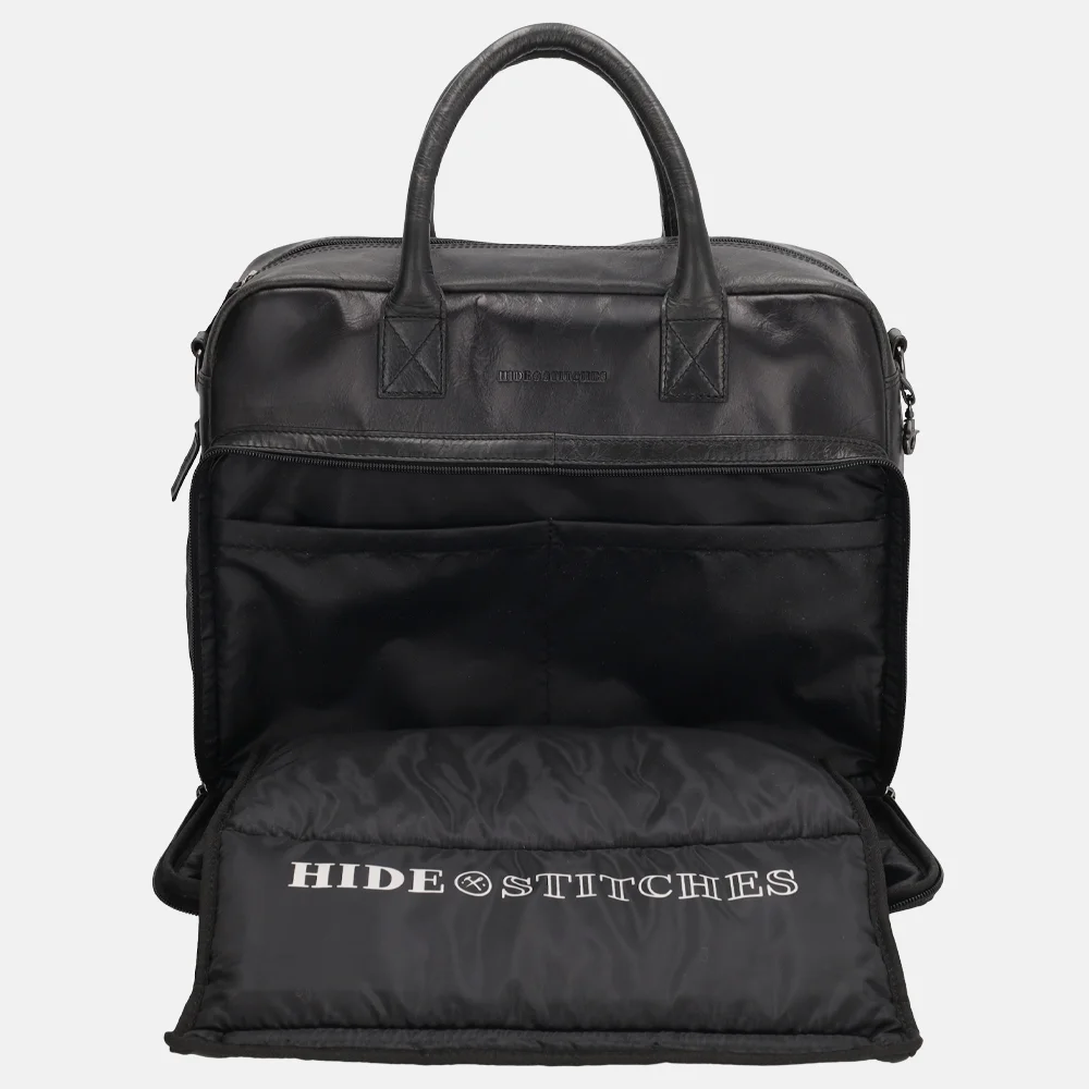 Hide & Stitches Nevajo Next luiertas zwart bij Duifhuizen