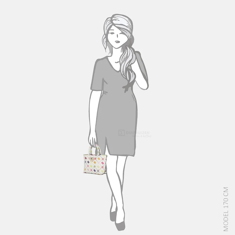 Guess Emelie handtas multi logo bij Duifhuizen