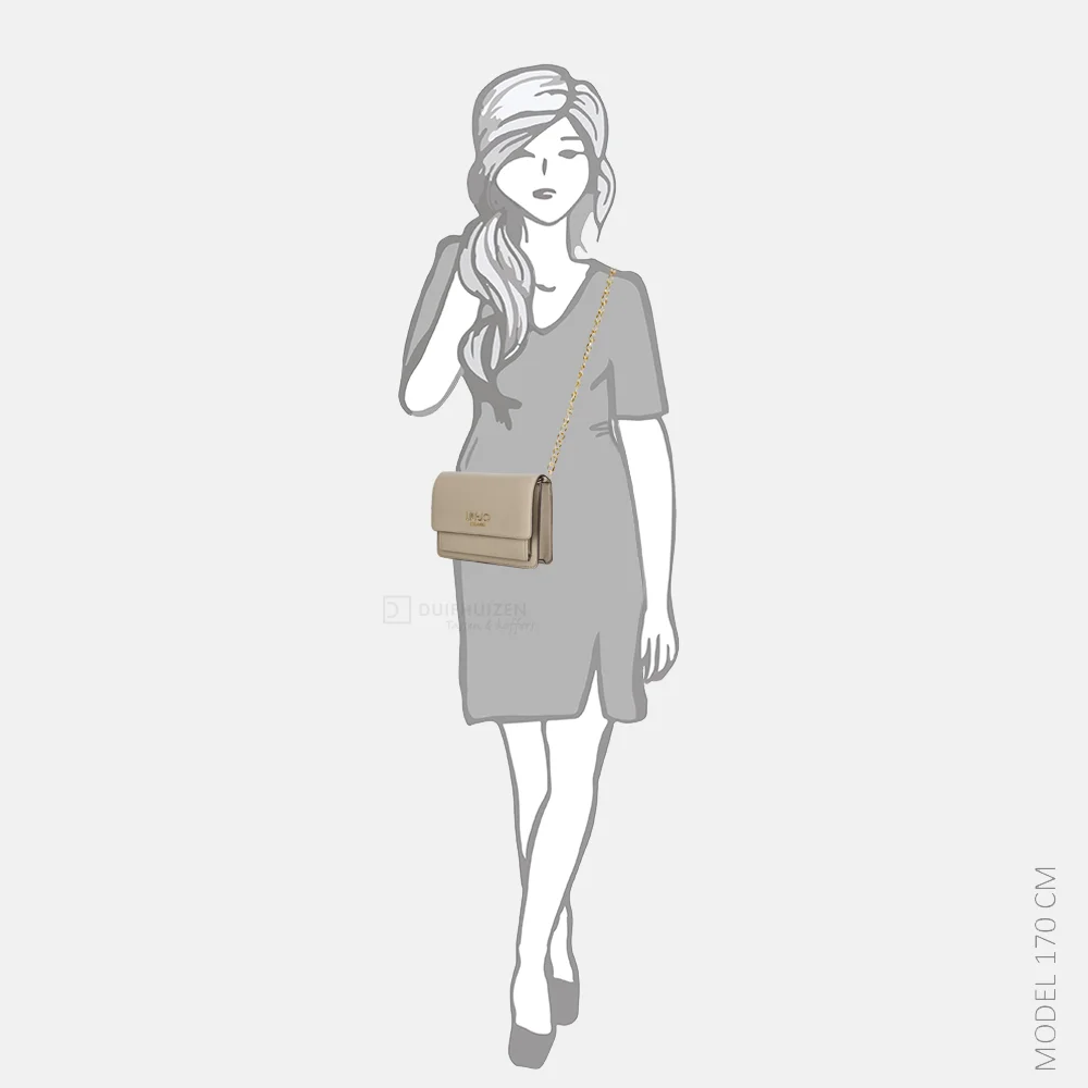 Liu Jo Caliwen handtas S desert taupe bij Duifhuizen