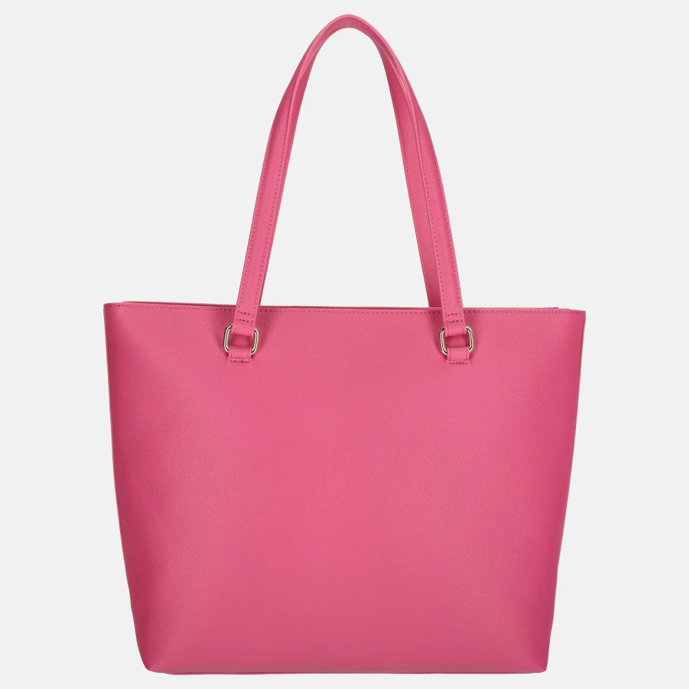 Liu Jo tote shopper M dark pink bij Duifhuizen