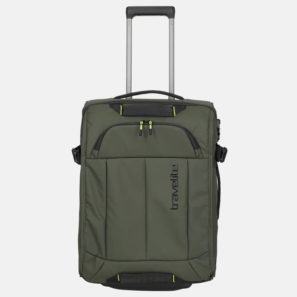 Travelite Briize reistas op wielen 55 cm khaki