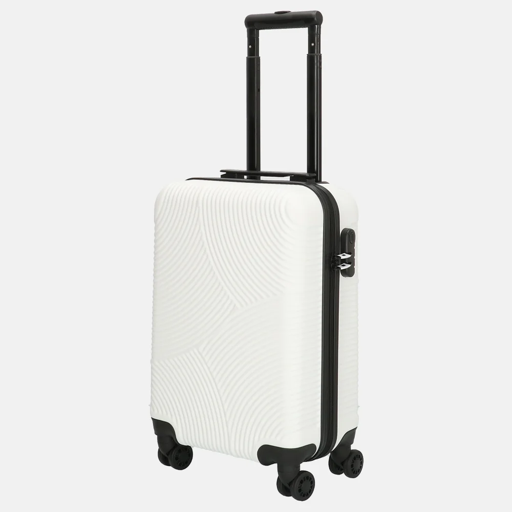 Enrico Benetti Louisville koffer 55 cm white bij Duifhuizen