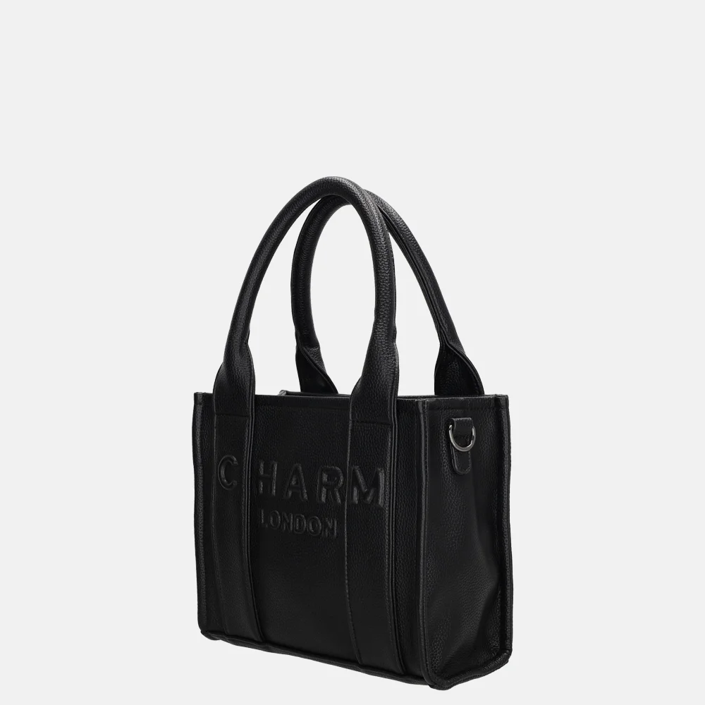 Charm London shopper S zwart bij Duifhuizen