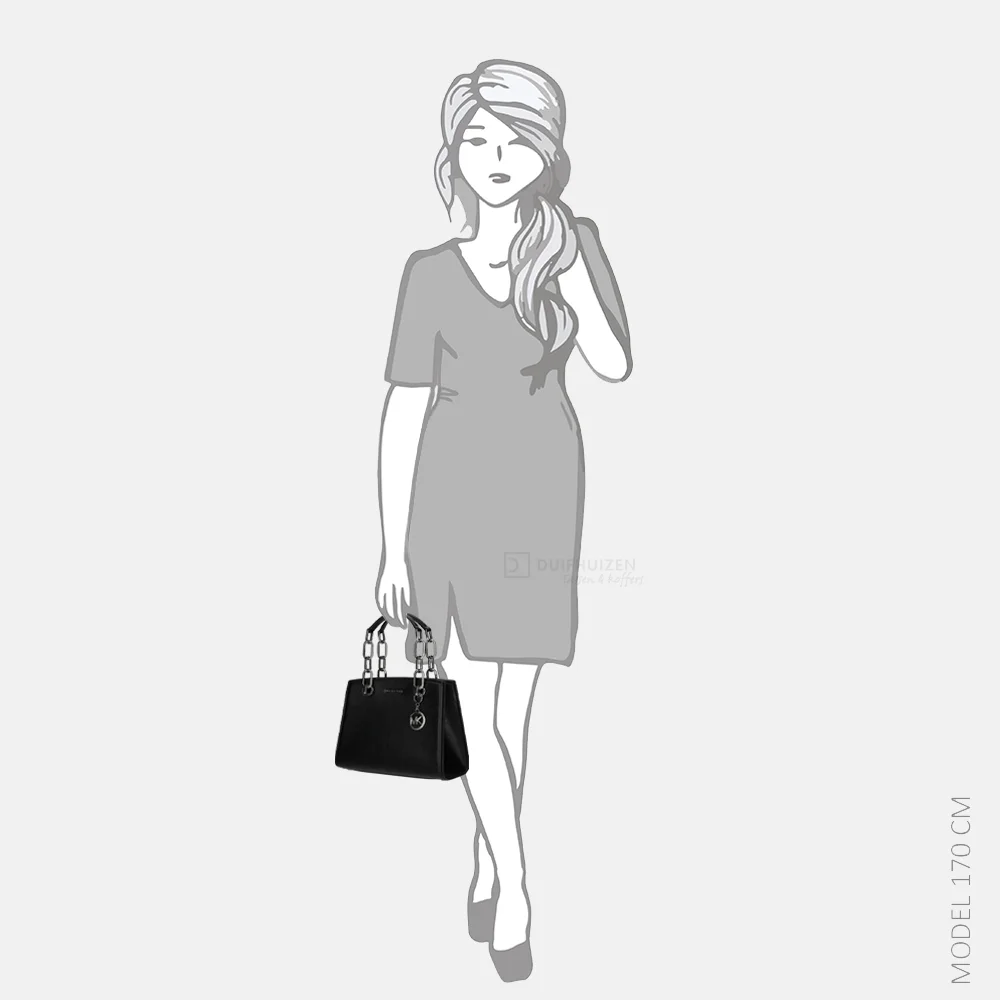 Michael Kors Cynthia handtas black bij Duifhuizen