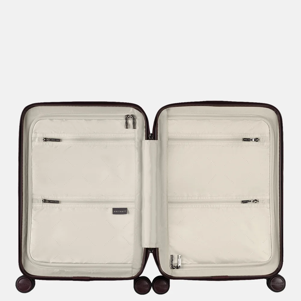 Suitsuit Mystique handbagage koffer 55 cm cherry lacquer bij Duifhuizen