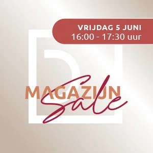 Digitale Ticket Magazijnsale vrijdag 16:00 - 17:30 5 juni bij Duifhuizen