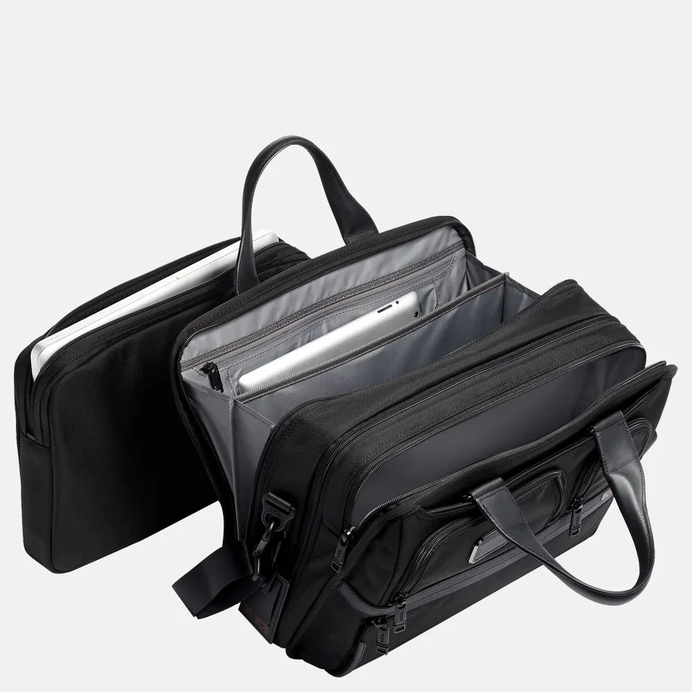 Tumi Alpha laptoptas 15 inch black bij Duifhuizen