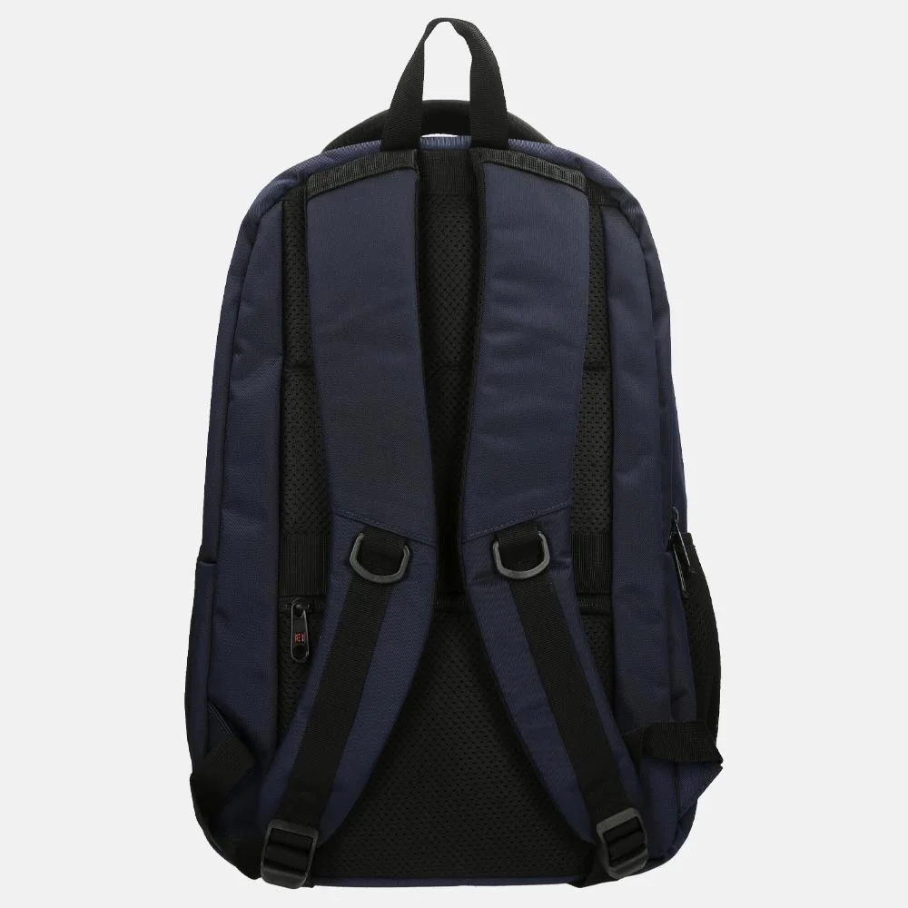 Enrico Benetti Zürich laptoprugzak 15 inch blauw bij Duifhuizen