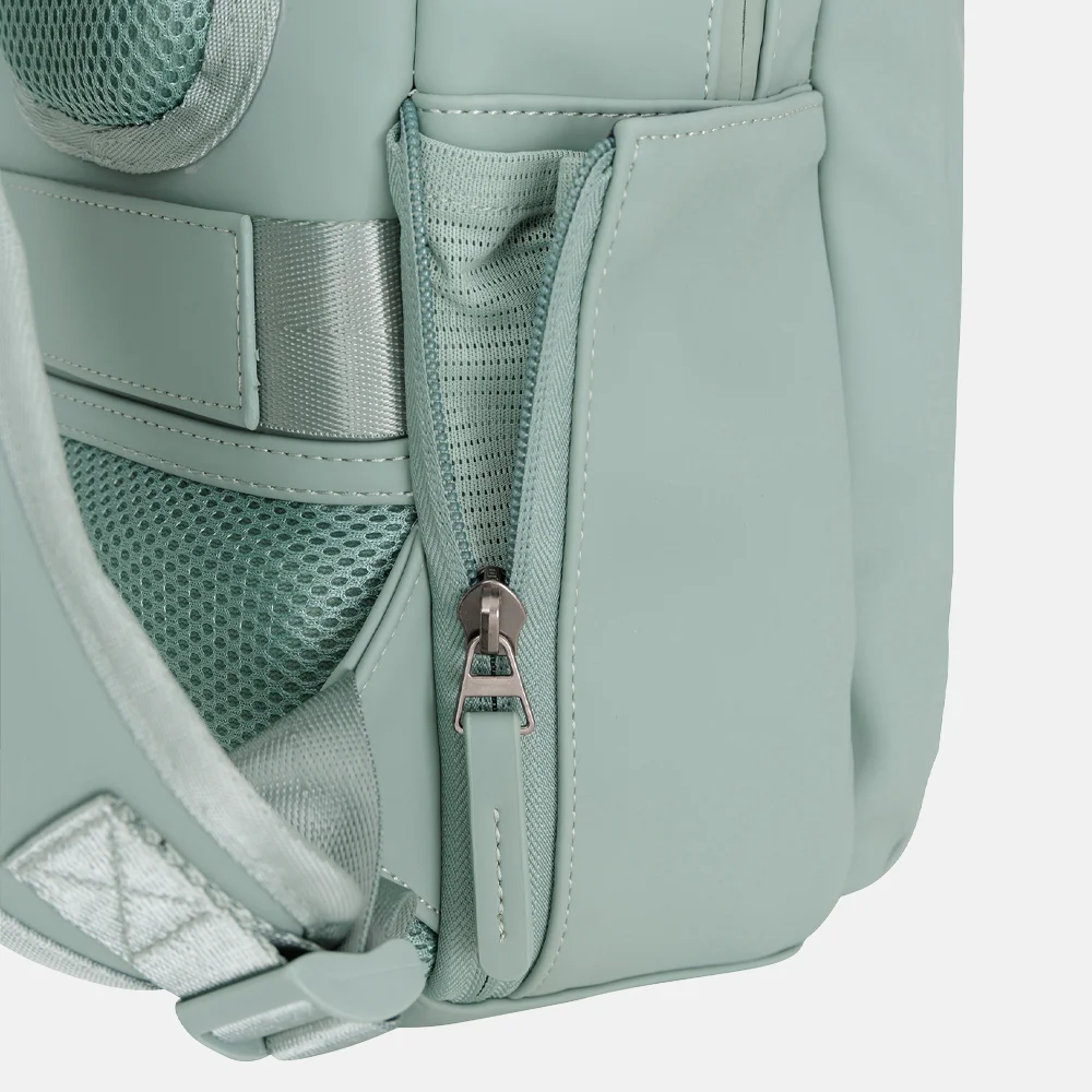 New Rebels Harper rugzak 13.3 inch salie groen bij Duifhuizen