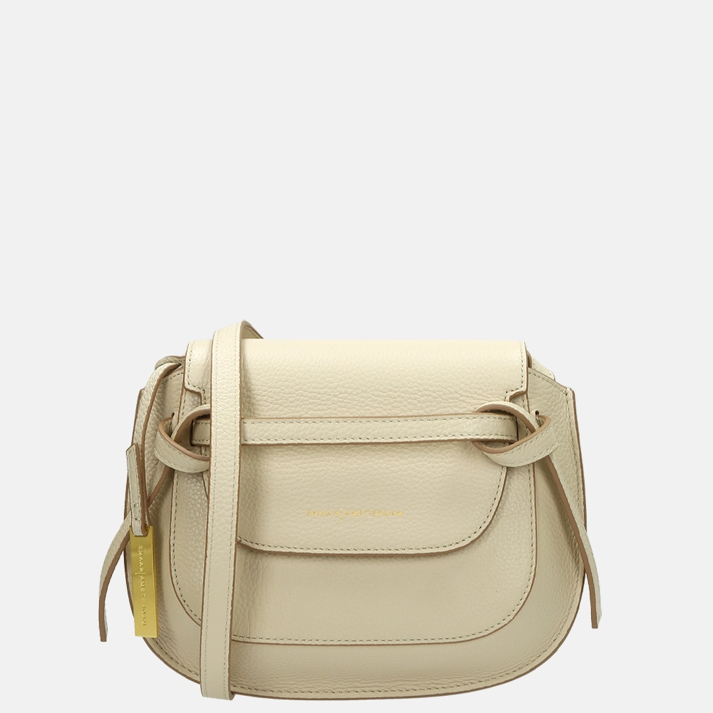 Smaak Amsterdam Clint crossbody tas limestone bij Duifhuizen