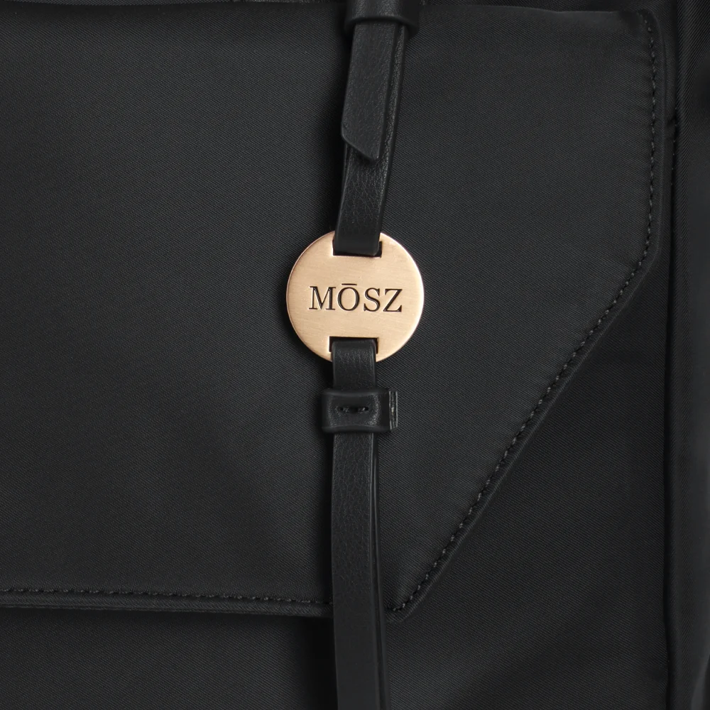 Mosz Denise laptoptas/shopper 15.6 inch black bij Duifhuizen