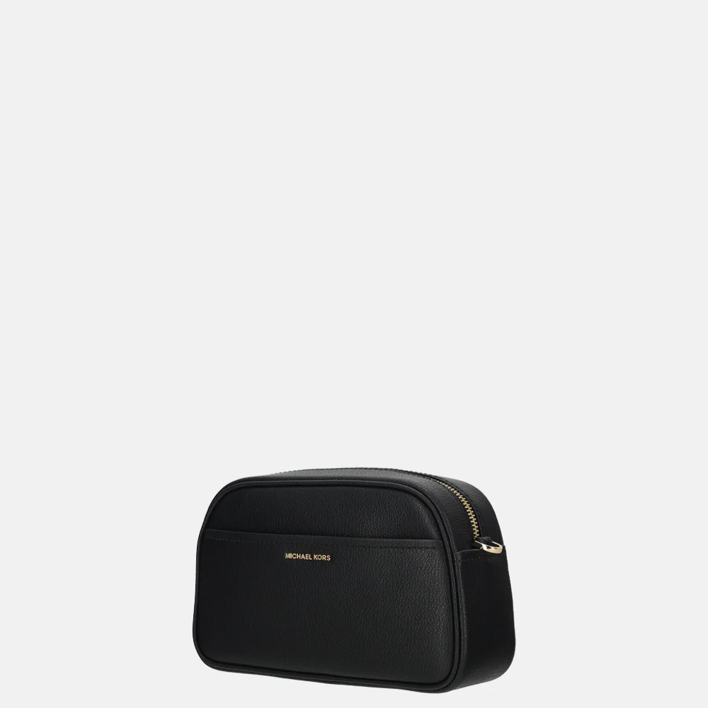 Michael Kors camera jetset crossbody tas S black bij Duifhuizen