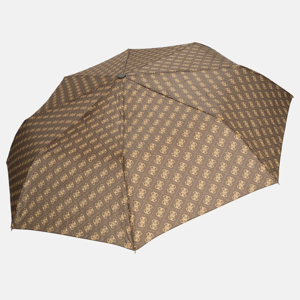 Guess paraplu brown/ochre