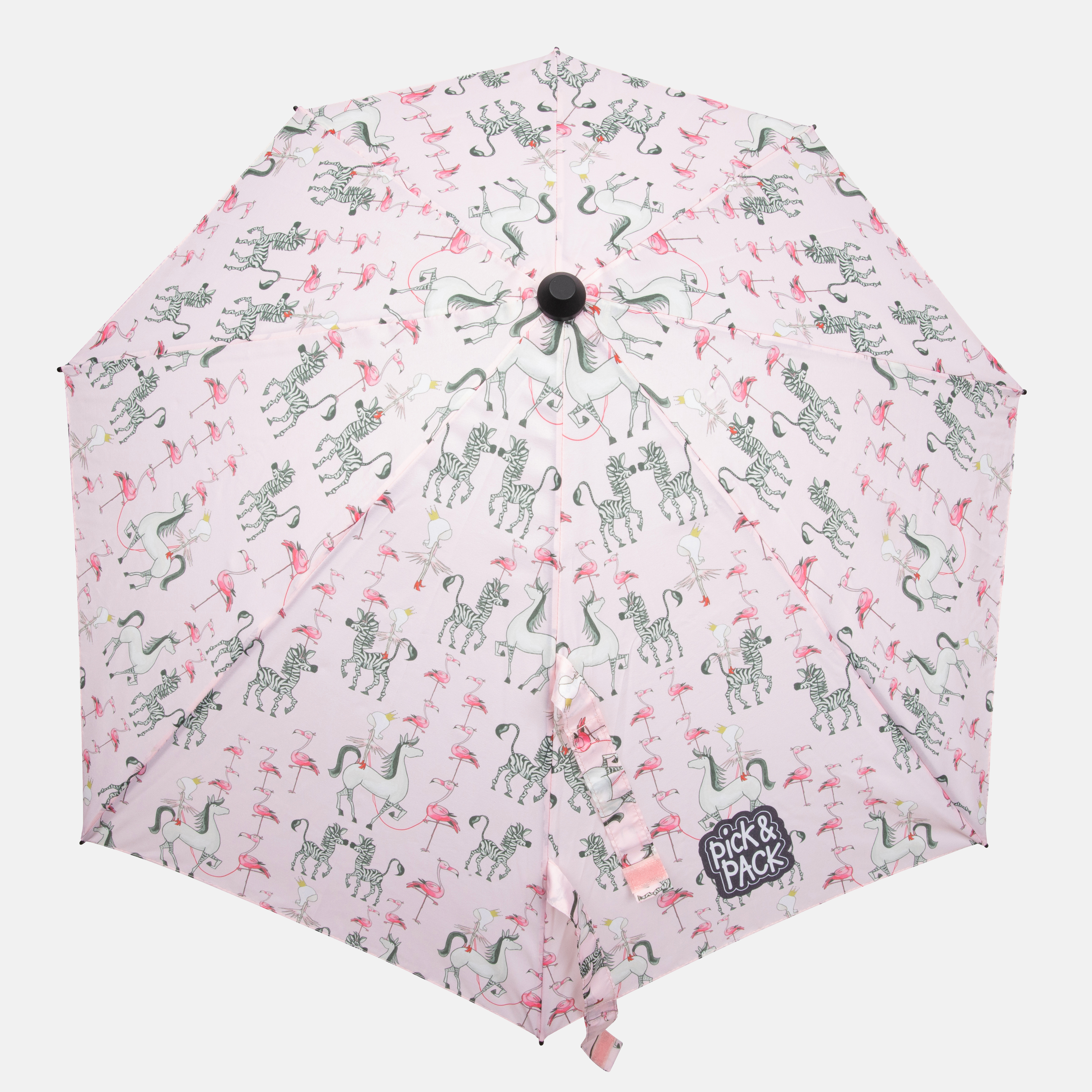 Pick & Pack Royal Princess storm/kinderparaplu bright pink bij Duifhuizen