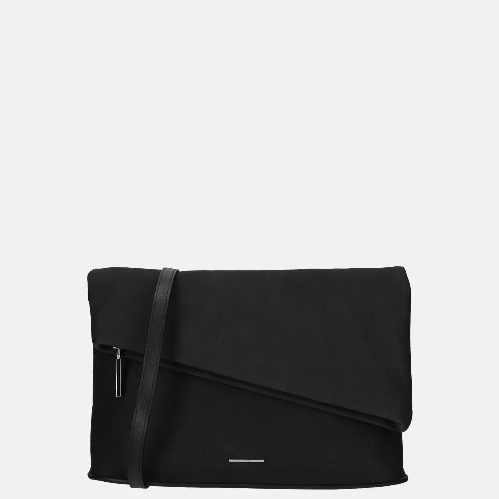 Calvin Klein Fold crossbody tas black bij Duifhuizen