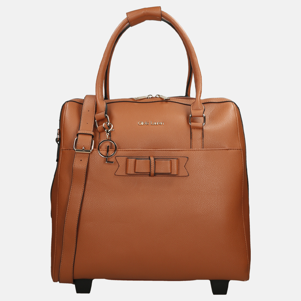 Olivia Lauren business trolley cognac