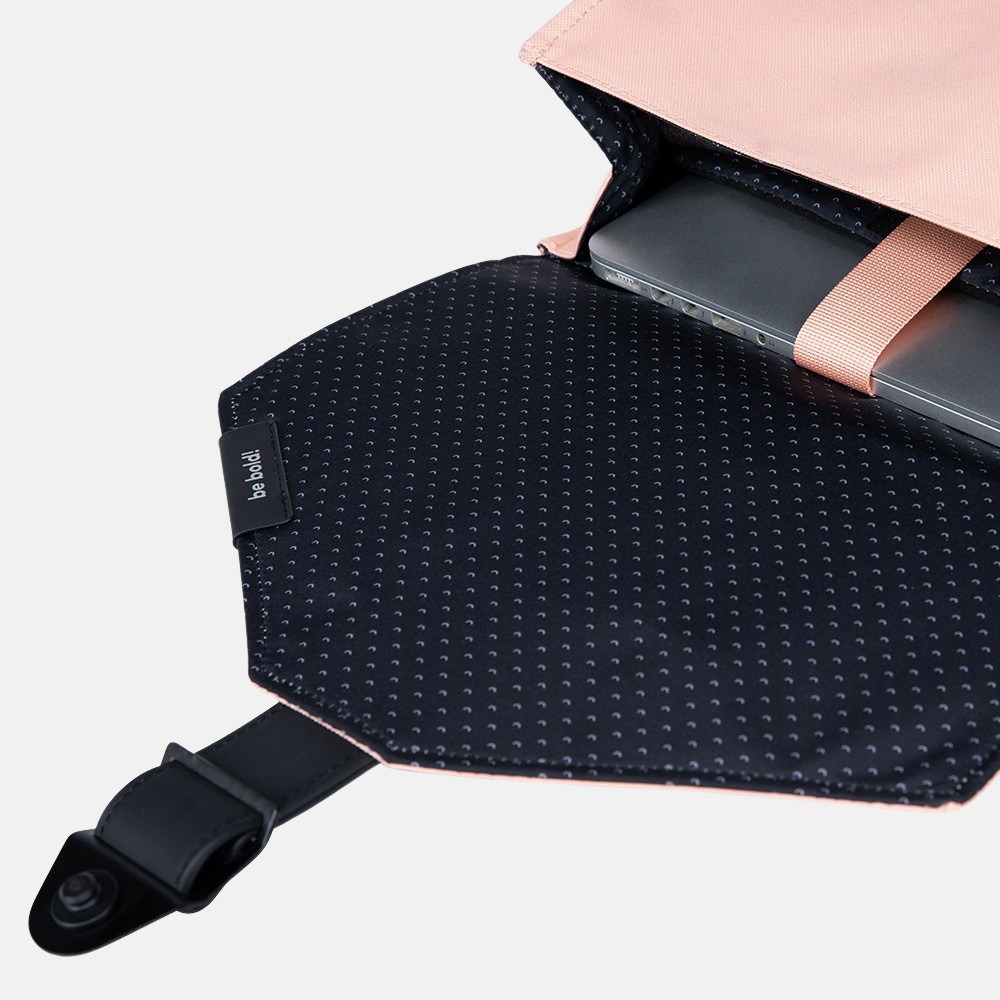Bold Banana Envelope rugzak 15.6 inch peach panther bij Duifhuizen