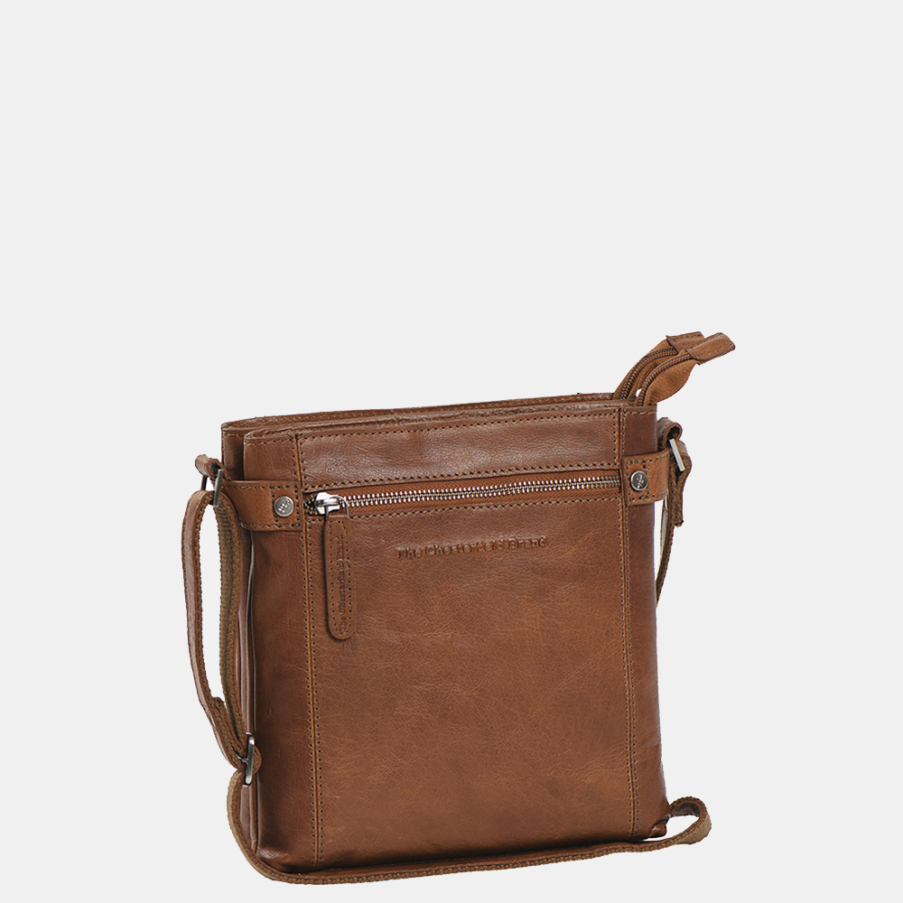Chesterfield Laos schoudertas cognac