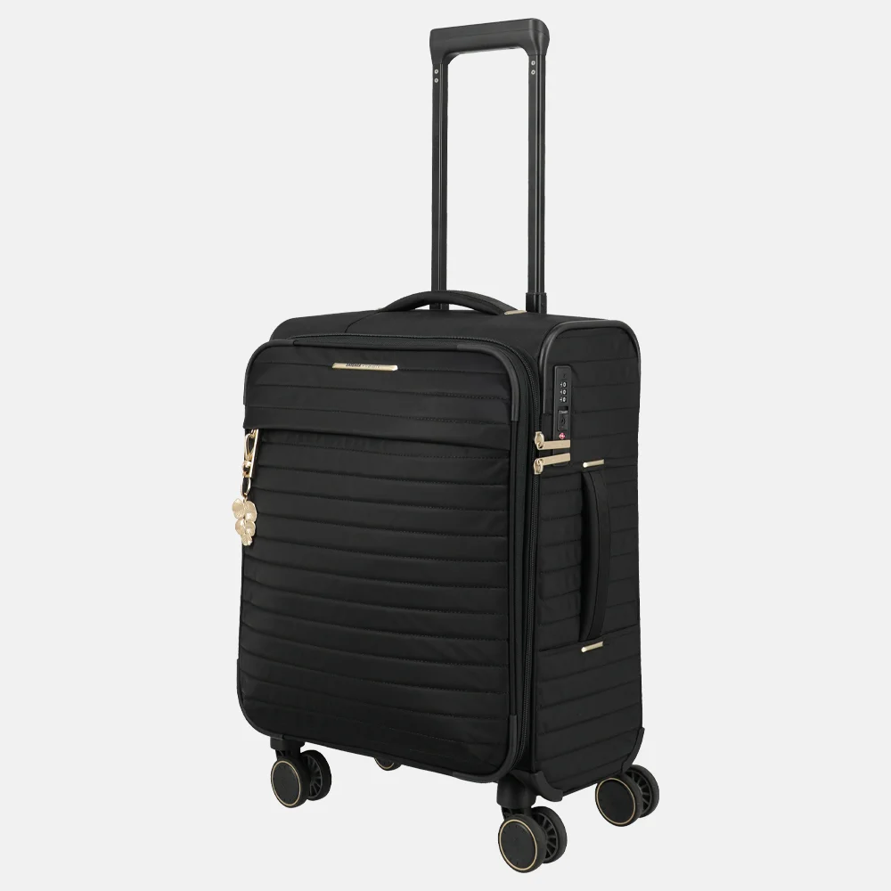 Travelite Barbara Stepp handbagage koffer 55 cm black bij Duifhuizen