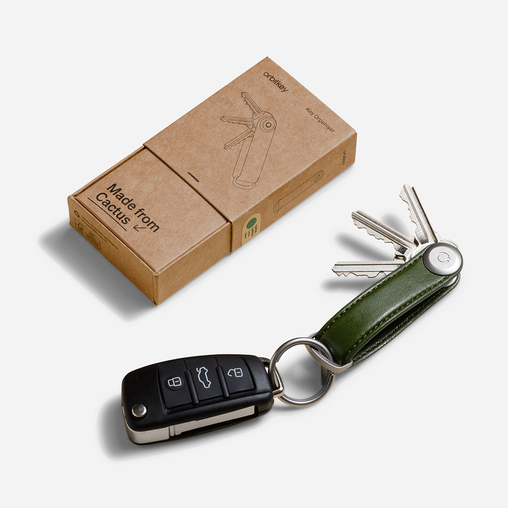 Orbitkey Key Organizer 2.0 Cactus cactus green bij Duifhuizen