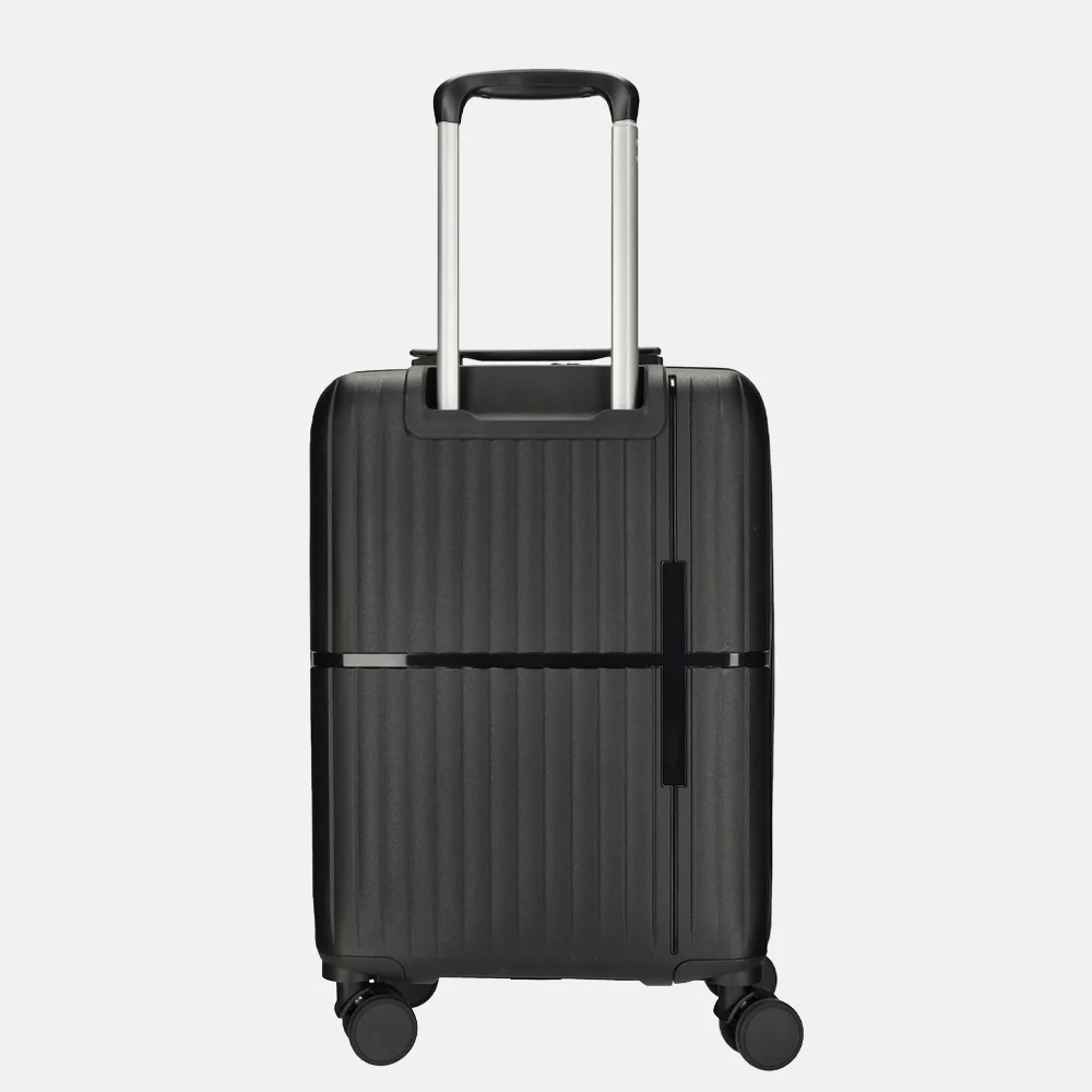 Enrico Benetti handbagage koffer 55 cm zwart bij Duifhuizen